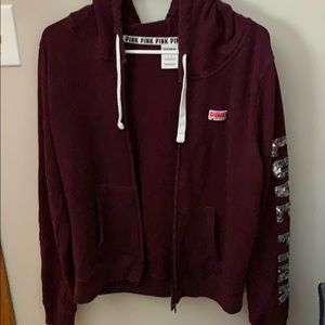 Pink/Victoria Secerts Zip Up